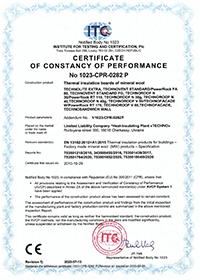 CERTIFICATE №1023-CPR-0282P